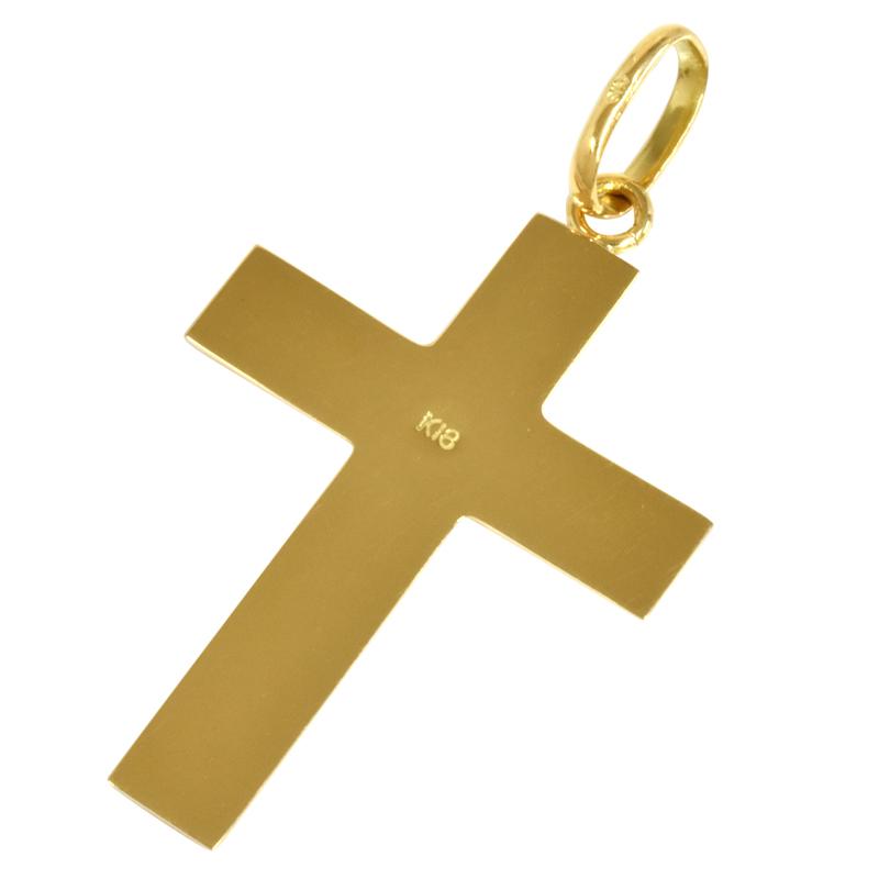 K18 シンプルクロス27 18金 ペンダント トップ クロス 十字架 チャーム ヘッド 18金 ゴールド ネックレス シンプル メンズ 送料無料 |  | 04