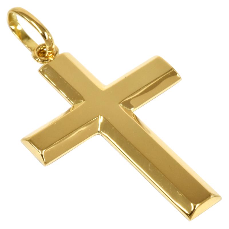 K18 シンプルクロス27 18金 ペンダント トップ クロス 十字架 チャーム ヘッド 18金 ゴールド ネックレス シンプル メンズ 送料無料 |  | 05