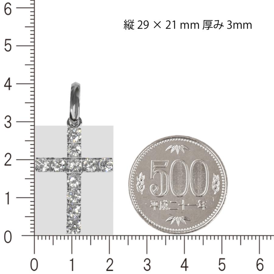 Pt900 ダイヤクロス29 ダイヤ 鑑定書付き 2.0ct以上 ペンダントトップ