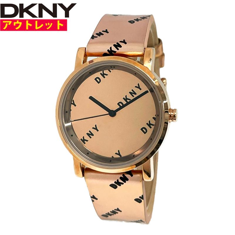 ラスト1本です！アウトレット DKNY ダナ キャラン ニューヨーク 腕時計 新品・ NY2804 レディース 3針 Soho 並行輸入品 | DKNY