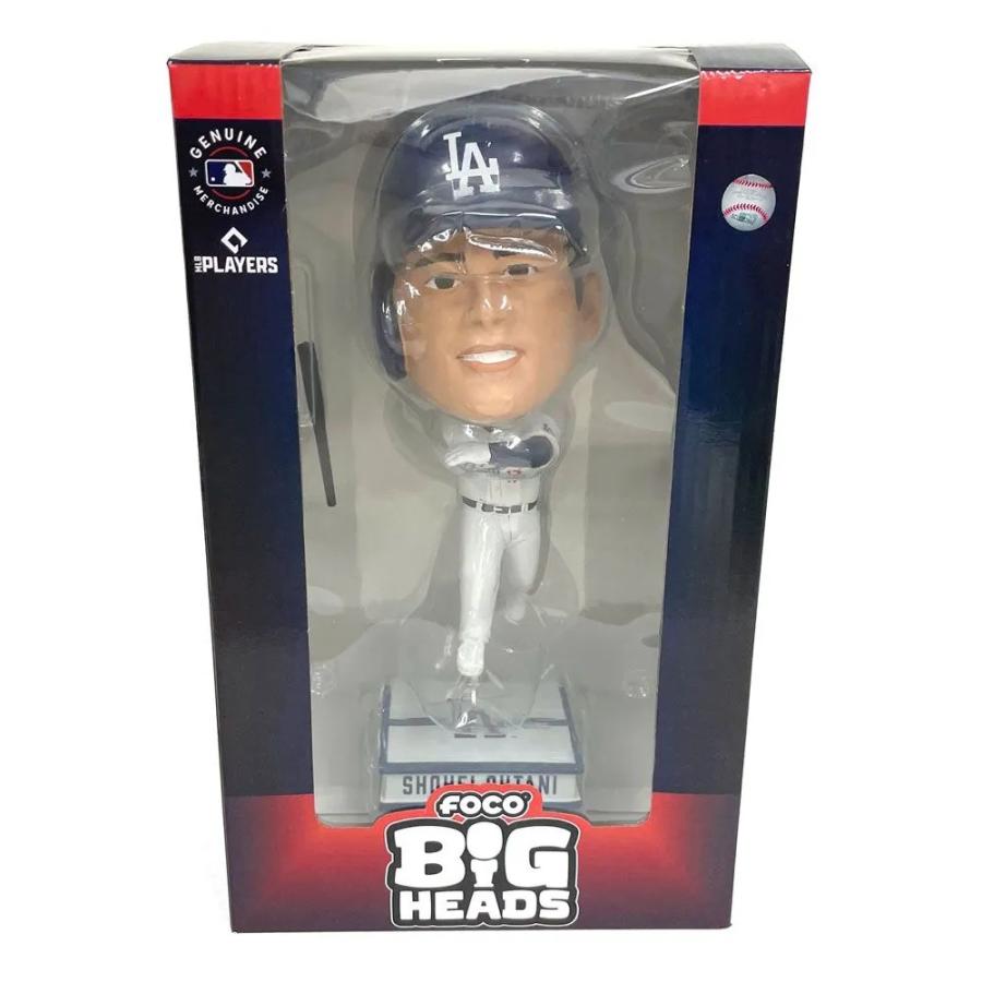 大谷翔平 ボブルヘッド 9.5インチ SHOHEI OHTANI HOME JERSEY BIGHEAD バッター フィギュア 人形 ドジャース LA DODGERS 新品の画像