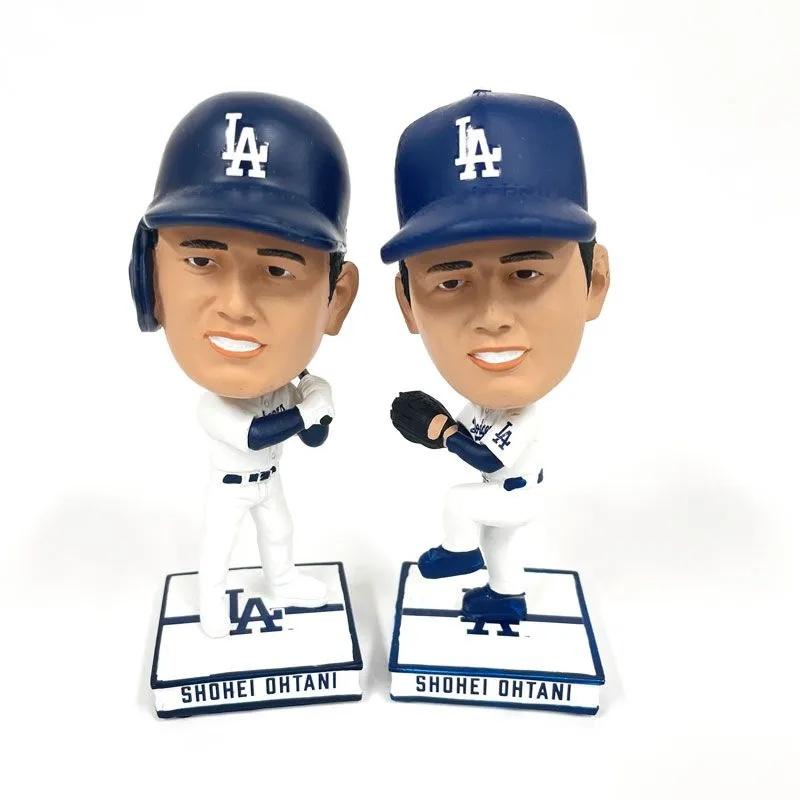 FOCO Mini Big Heads 大谷翔平　ミニボブルヘッド Amazon.co.jp: 大谷翔平 ドジャース ミニ ボブルヘッド big heads Foco
