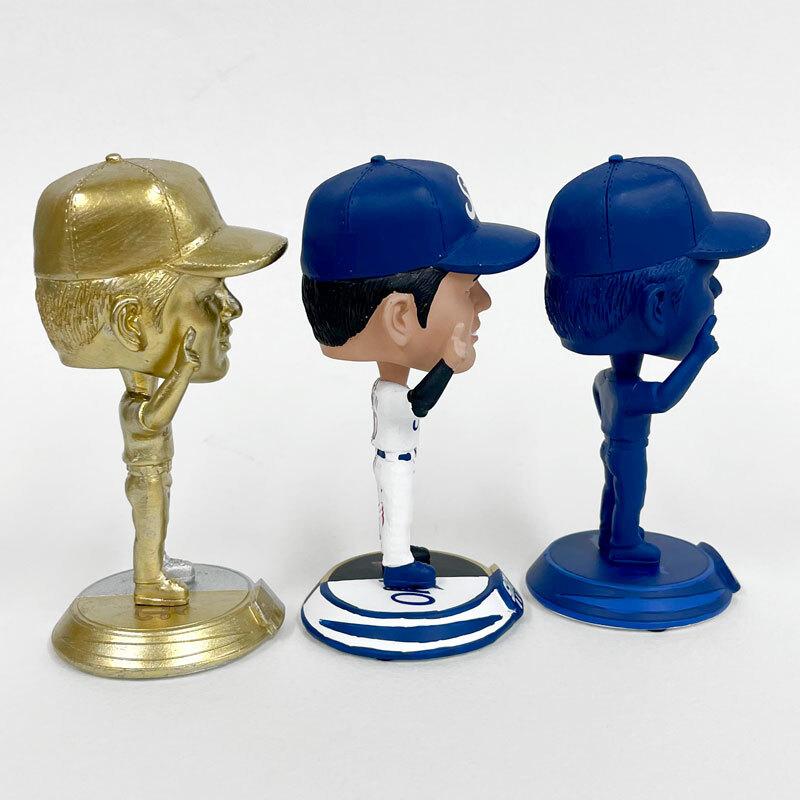 【世界に3000体】大谷翔平 FOCO MINI BIG HEADS 2体セット GWセール！5/10まで】大谷翔平 ボブルヘッド 4.5インチ SHOHEI OHTANI