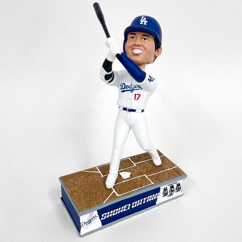大谷翔平 ボブルヘッド ホームランカウンター付き Dodgers FOCO社製 大谷翔平 ボブルヘッド 8インチ SHOHEI OHTANI FOCO BOBBLE ホームラン