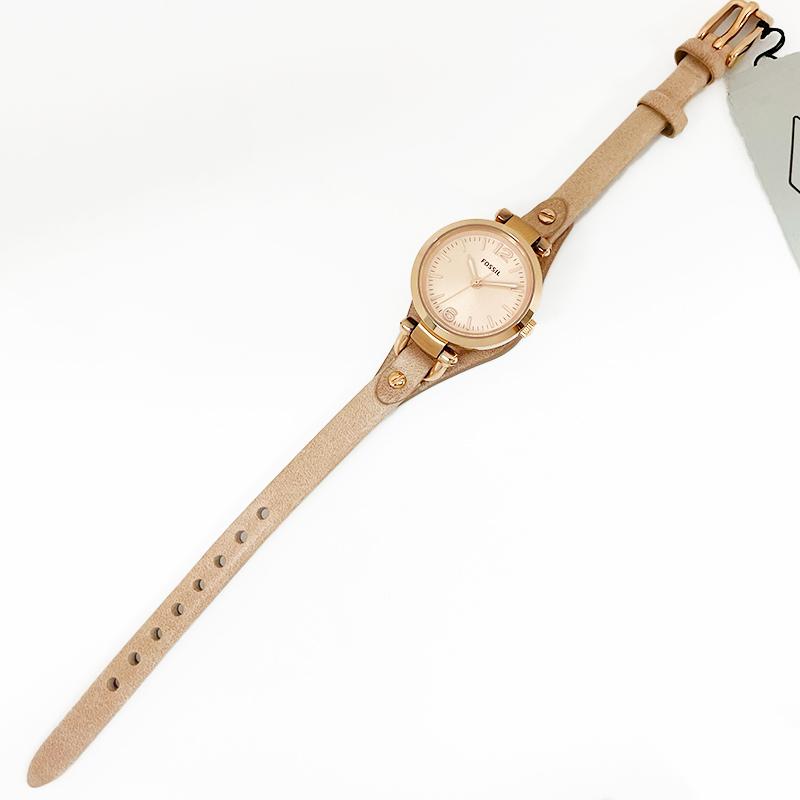 FOSSIL フォッシル 腕時計 新品・アウトレット ジョージア  ES3262 レディース クォーツ ローズゴールド文字盤  レザーベルト 並行輸入品 | FOSSIL | 04