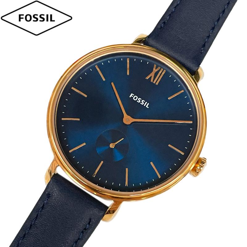 FOSSIL フォッシル 腕時計 新品・アウトレット KALYA カルヤ ES4663 レディース クォーツ ブルー文字盤 ネイビーレザー 並行輸入品 | FOSSIL