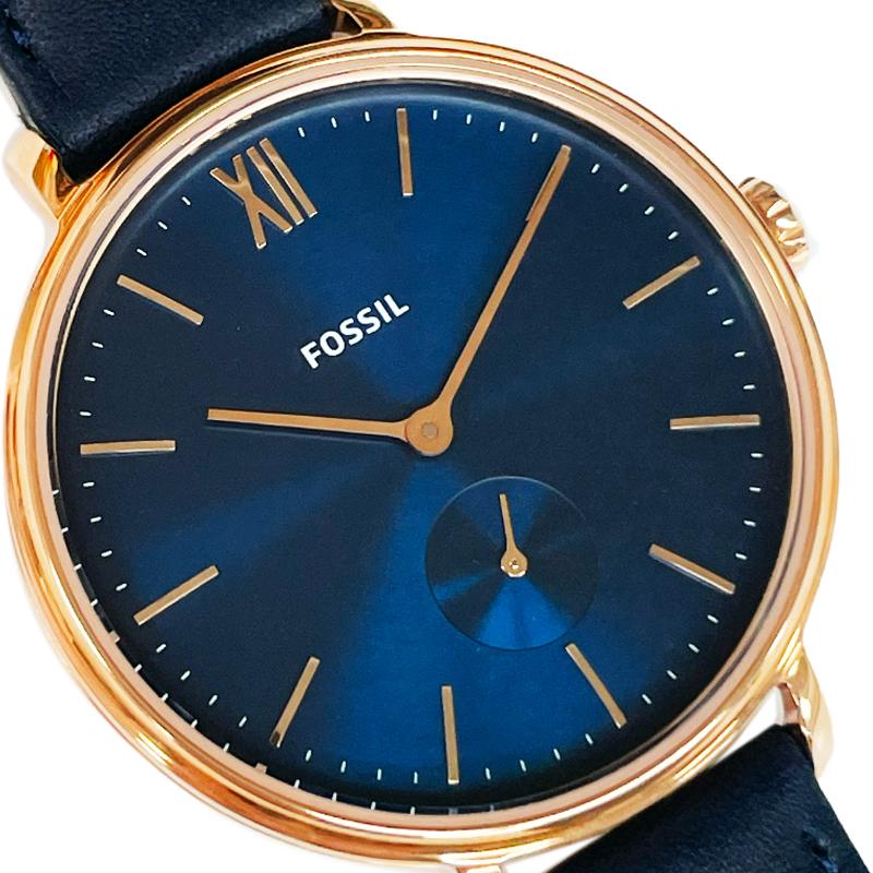 FOSSIL フォッシル 腕時計 新品・アウトレット KALYA カルヤ ES4663 レディース クォーツ ブルー文字盤 ネイビーレザー 並行輸入品 | FOSSIL | 01