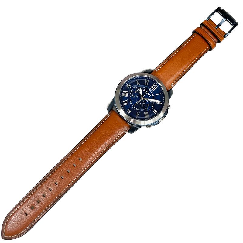 FOSSIL フォッシル 腕時計 新品 アウトレット グラント FS5151 メンズ  クォーツ クロノグラフ  ブラウン革ベルト 並行輸入品｜smart2003｜04