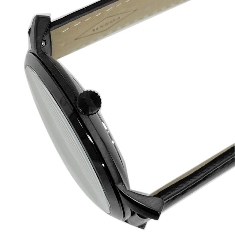 FOSSIL フォッシル 腕時計 新品 アウトレット THE MINIMALIST ミニマリスト  MONO FS5447 メンズ クォーツ ブラック 革ベルト 並行輸入品 | FOSSIL | 02