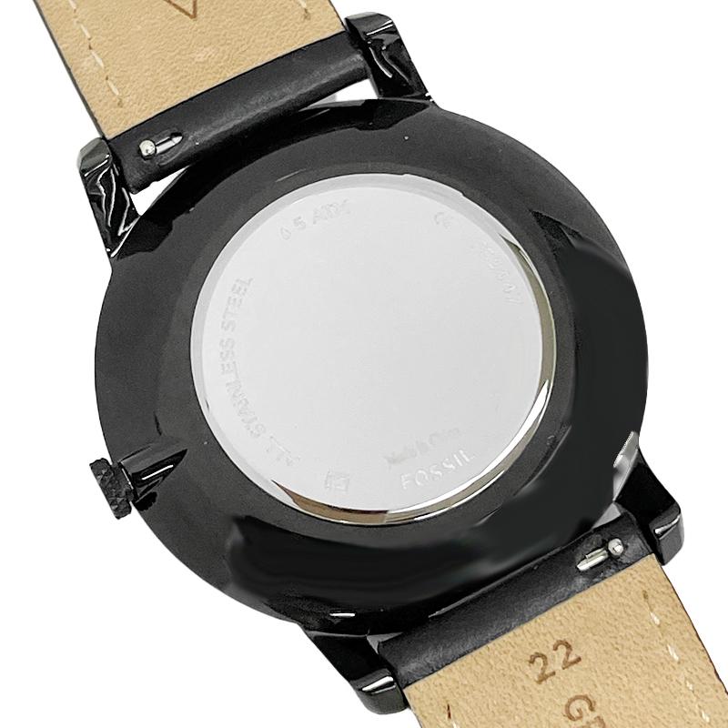 FOSSIL フォッシル 腕時計 新品 アウトレット THE MINIMALIST ミニマリスト  MONO FS5447 メンズ クォーツ ブラック 革ベルト 並行輸入品 | FOSSIL | 03