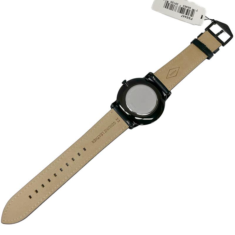 FOSSIL フォッシル 腕時計 新品 アウトレット THE MINIMALIST ミニマリスト  MONO FS5447 メンズ クォーツ ブラック 革ベルト 並行輸入品 | FOSSIL | 05