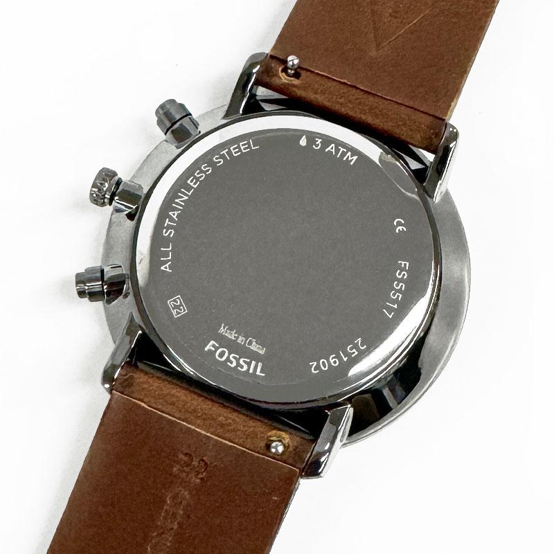 FOSSIL フォッシル 腕時計 新品 アウトレット CHASE TIMER チェース タイマー  FS5517 メンズ  クォーツ ブラウン革ベルト 並行輸入品｜smart2003｜04