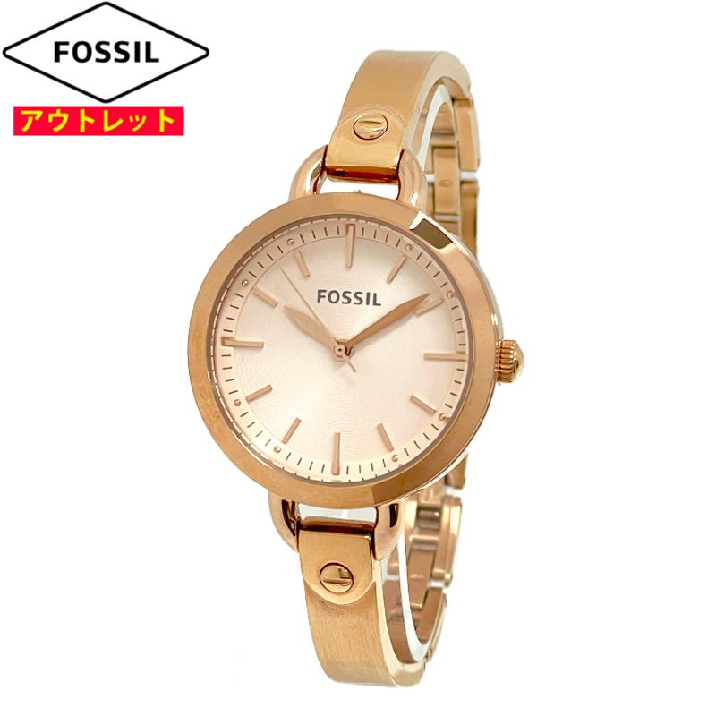 アウトレット FOSSIL フォッシル 腕時計 新品・ CLASSIC MINUTE BQ3026 レディース アナログ 3針 ローズゴールド 並行輸入品 | FOSSIL