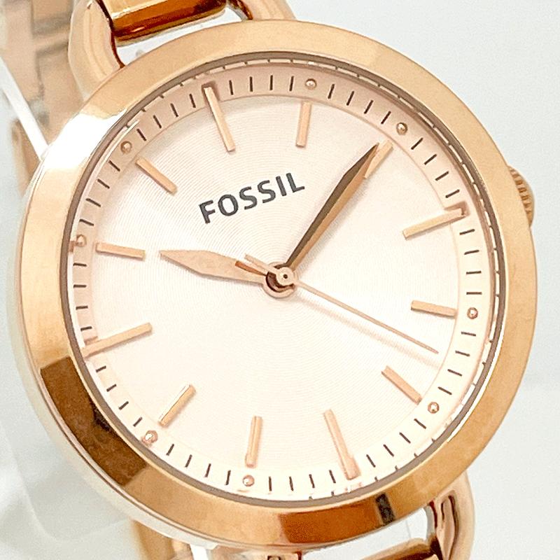 アウトレット FOSSIL フォッシル 腕時計 新品・ CLASSIC MINUTE BQ3026 レディース アナログ 3針 ローズゴールド 並行輸入品 | FOSSIL | 01