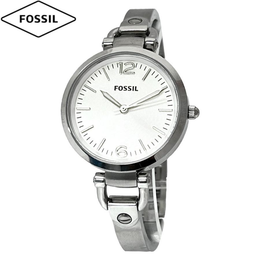 FOSSIL フォッシル 腕時計 新品 アウトレット GEORGIA ES3083 レディース アナログ クォーツ シルバー 並行輸入品 | FOSSIL