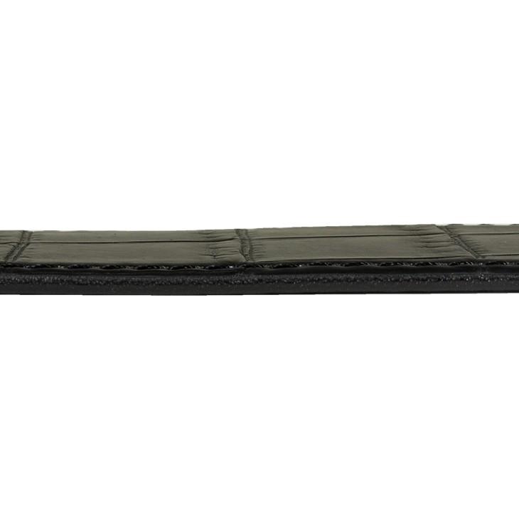 別注品 Hバックル用 替ベルト 110cm ブラック クロコダイル マット