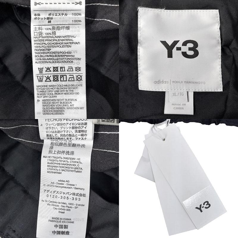 Y-3 ワイスリー HG6085 XL 黒 ショートパンツ スリーライン ハーフパンツ ヨウジヤマモト adidas アディダス 山本耀司 送料無料 並行輸入品｜smart2003｜03