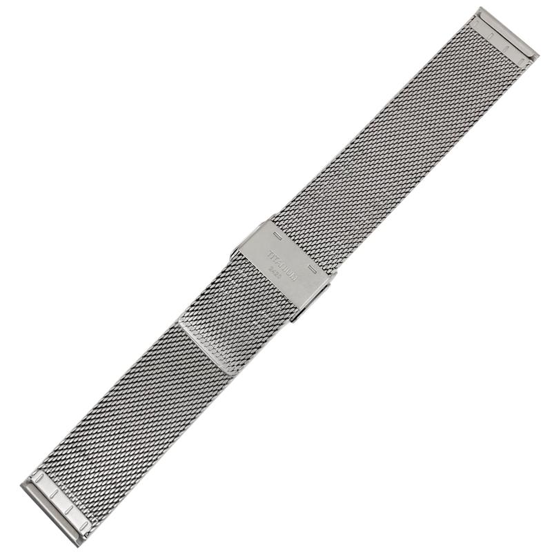 Junghans（ユンハンス） マックスビル用 純正 替ベルト 20mm チタン製