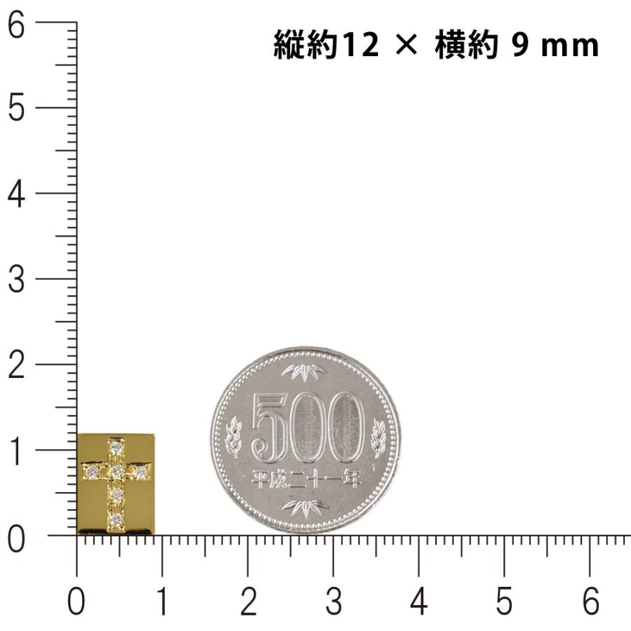 K18 ダイヤ クロス/後光留めプレート12 喜平用 50〜100g専用 ペンダントトップ ダイヤモンド ori24 |  | 06