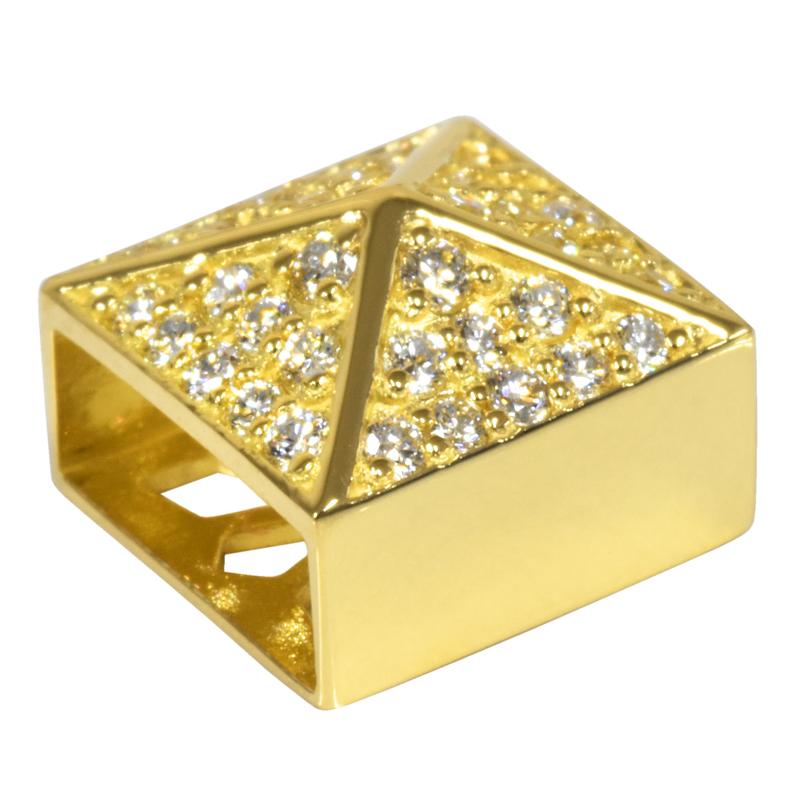 K18 ダイヤ スタッズパヴェプレート8 喜平用 30g 専用 ペンダントトップ ダイヤモンド 18金 ゴールド チャーム メンズ 日本製 ori24 |  | 05