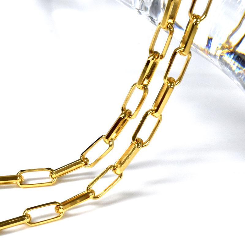 【受注生産】K18 3mm幅 55cm ミラーノ30 12g前後 イエローゴールド ネックレスチェーン 送料無料 ori24 |  | 02