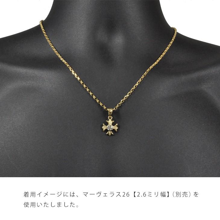 K18 アイアンクロス15 三角バチカン イエローゴールド