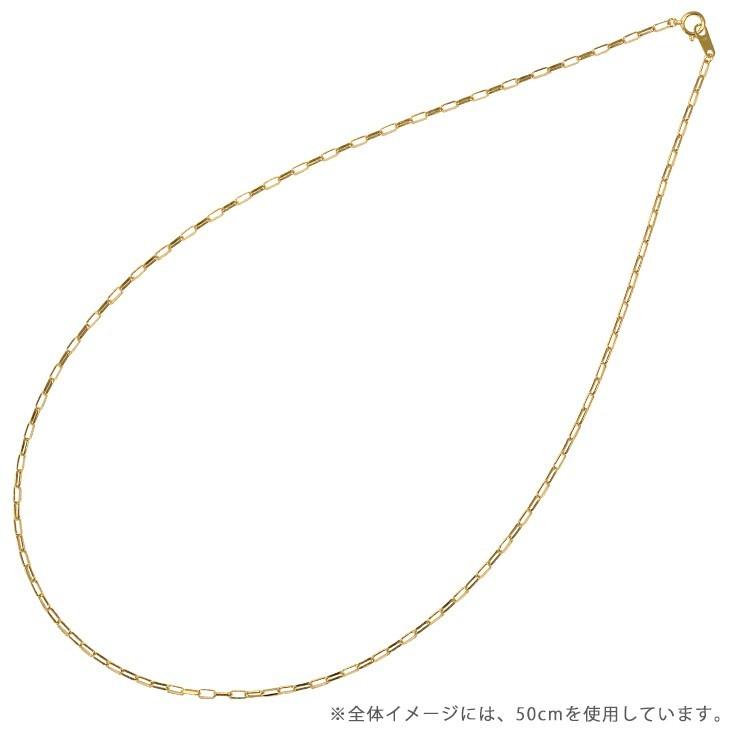 受注生産】K18 2.2mm幅 40cm ミラーノ22 3g前後 イエロー