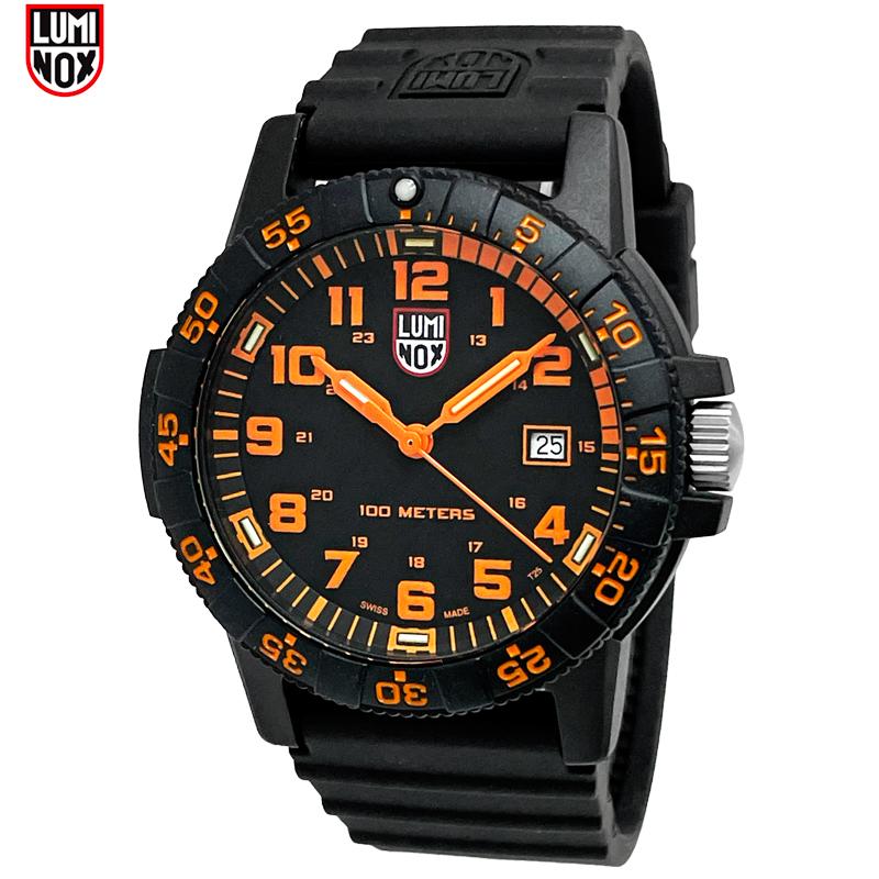 LUMINOX ルミノックス 新品 腕時計 0329 レザーバック シータートル ジャイアント T25表記 44mm スイス製 並行輸入品 送料無料 | SEA TURTLE