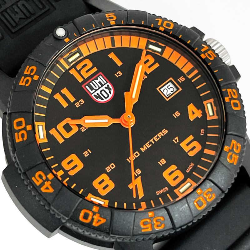 LUMINOX ルミノックス 新品 腕時計 0329 レザーバック シータートル ジャイアント T25表記 44mm スイス製 並行輸入品 送料無料 | SEA TURTLE | 01