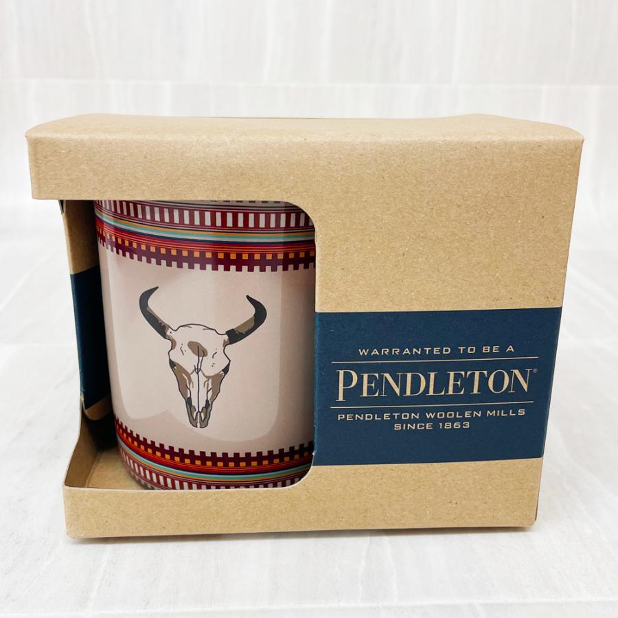 PENDLETON ペンドルトン  オリジナル セラミックマグカップ XC871-5356 ベージュ系 マルチカラー 送料無料｜smart2003｜03