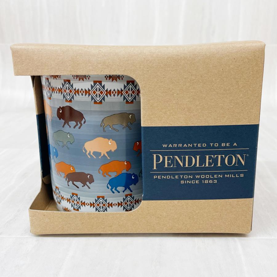 PENDLETON ペンドルトン  オリジナル セラミックマグカップ XC871-53787 グレー系 マルチカラー  送料無料｜smart2003｜03