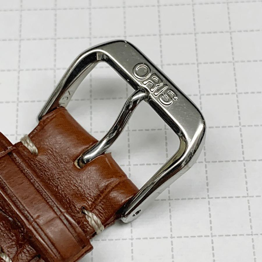 ORIS（オリス） 新品・純正ストラップ 18mm ブラウン クロコダイル