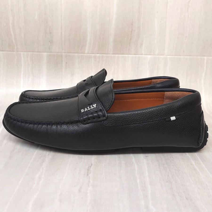 BALLY バリー 新品 PAVEL/300 ブラック ドライビングシューズ モカシン