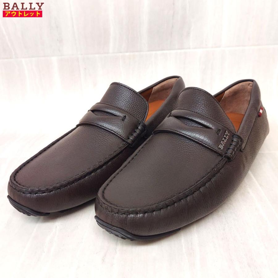 BALLY バリー 新品 PAVEL/341 US10 28cm サファリ ドライビングシューズ モカシン レザー 本革 イタリア製 メンズ 送料無料