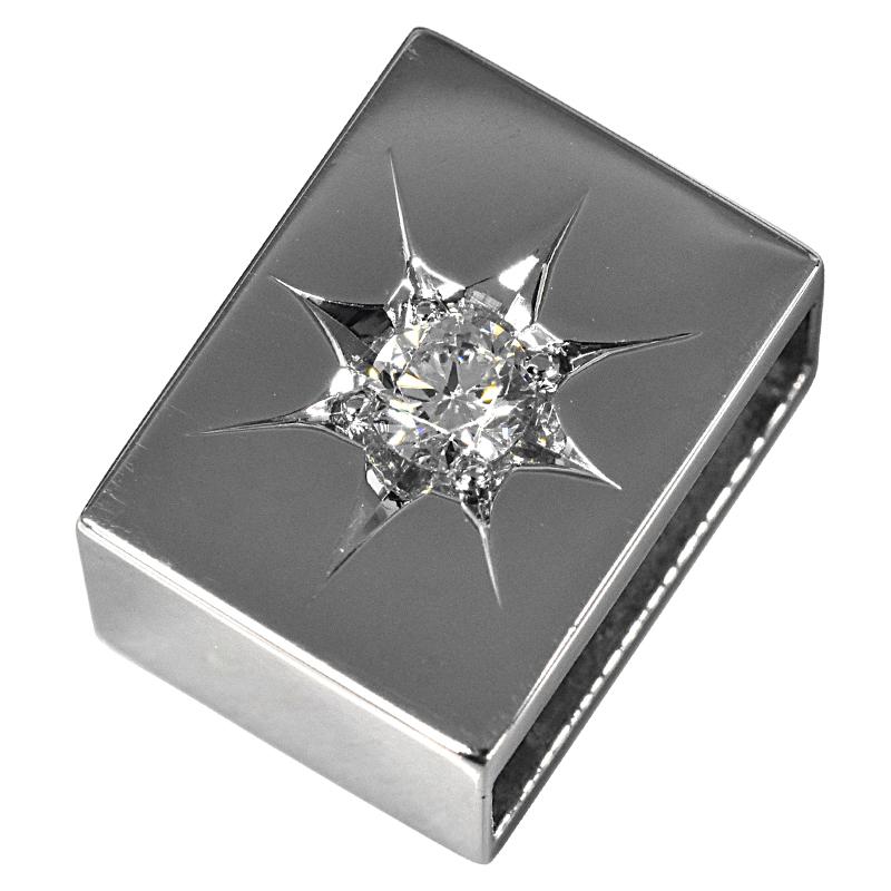 Pt900 クロス/後光留めプレート12 リバーシブル 喜平用 50〜100g専用 ペンダントトップ ダイヤモンド プラチナ チャーム 日本製 ori24 |  | 12