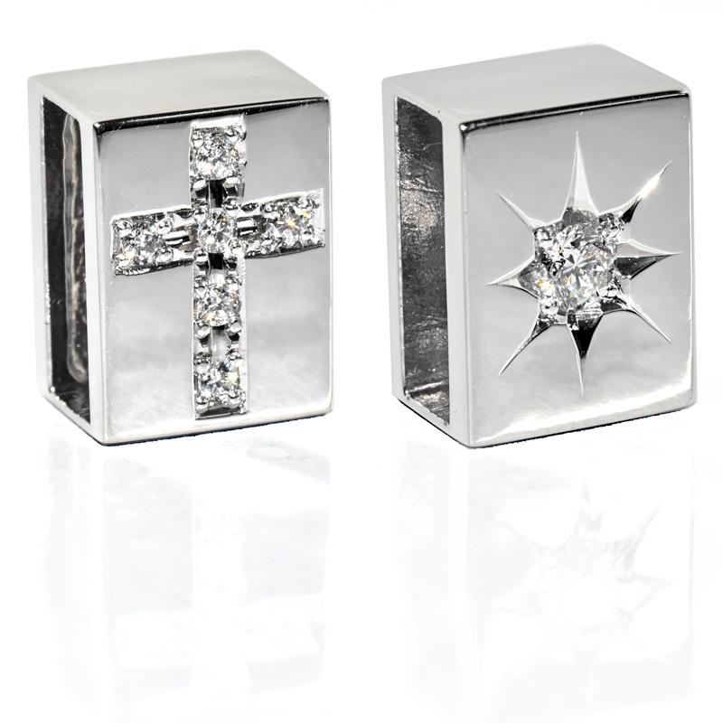 Pt900 クロス/後光留めプレート12 リバーシブル 喜平用 50〜100g専用 ペンダントトップ ダイヤモンド プラチナ チャーム 日本製 ori24 |  | 01