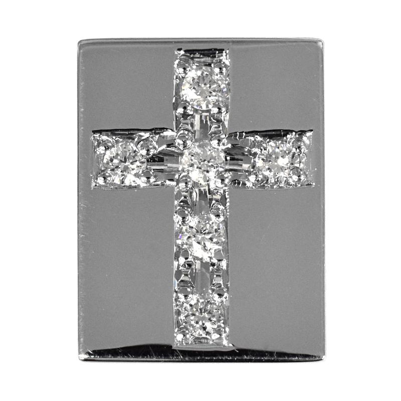 Pt900 クロス/後光留めプレート12 リバーシブル 喜平用 50〜100g専用 ペンダントトップ ダイヤモンド プラチナ チャーム 日本製 ori24 |  | 05