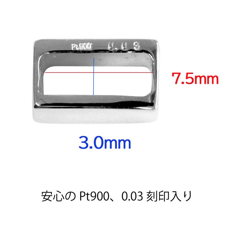 Pt900 ダイヤ 1Pプレート8 喜平用 30g 専用 ペンダントトップ ダイヤモンド プラチナ チャーム 五光留め ペンダントヘッド 日本製 ori24の画像