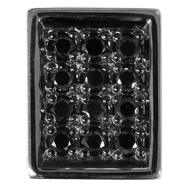 Pt900 ブラックダイヤパヴェプレート8 喜平用 30g 専用 ペンダント