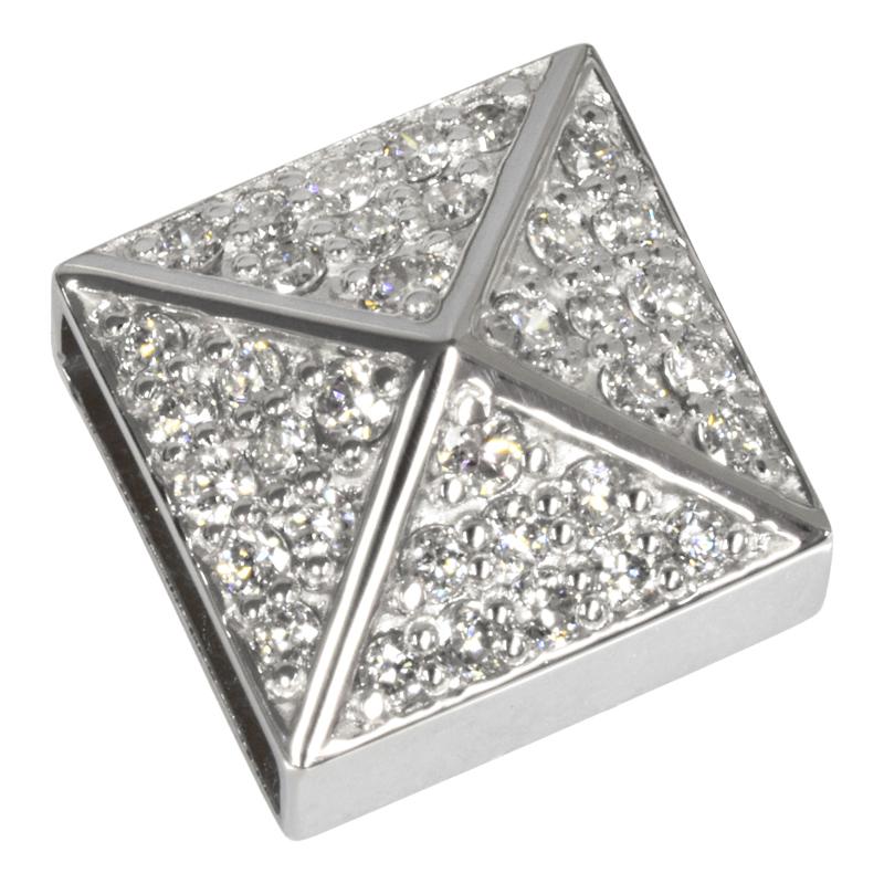 Pt900 ダイヤ スタッズパヴェプレート8 喜平用 30g 専用 ペンダント