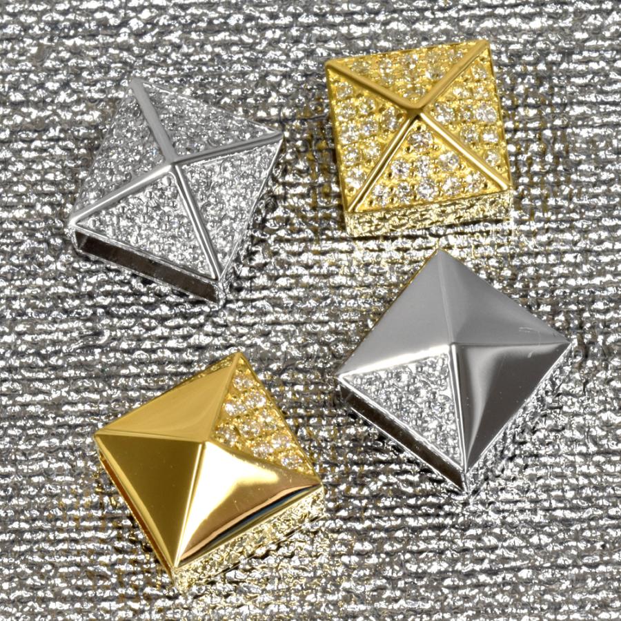 Pt900 ダイヤ スタッズパヴェプレート8 喜平用 30g 専用 ペンダント