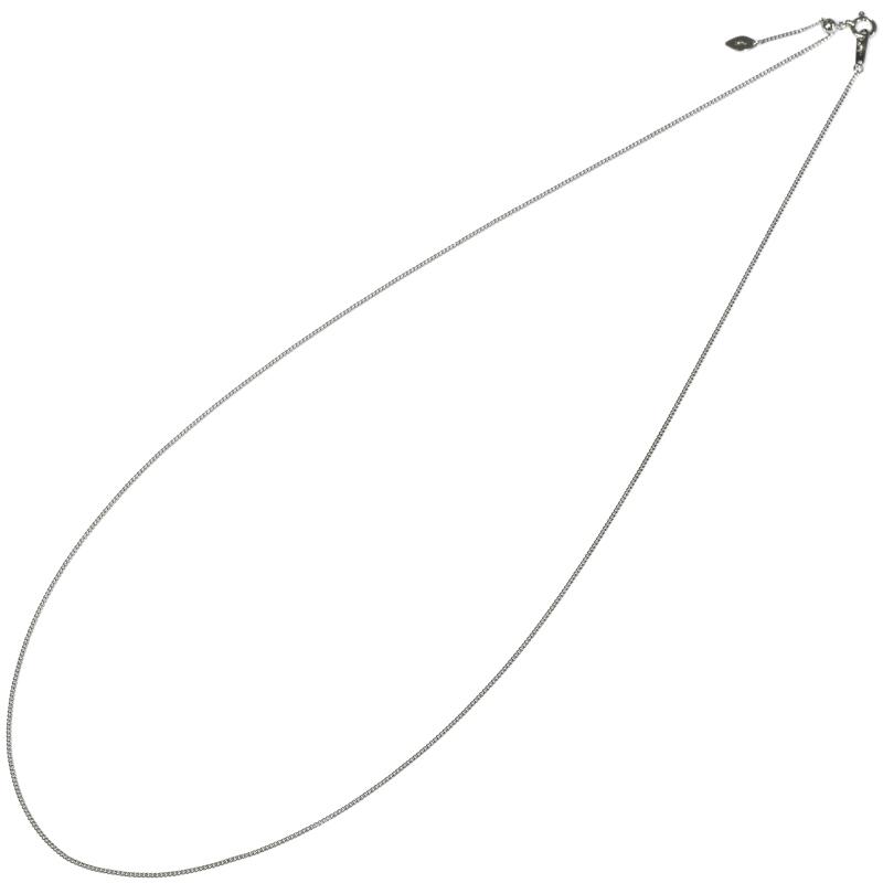 Pt850 2面 喜平10ネックレス 50cm スライドアジャスター付き 喜平ネックレス 1.0mm幅 キヘイ メンズ レディース プラチナ 新品の画像