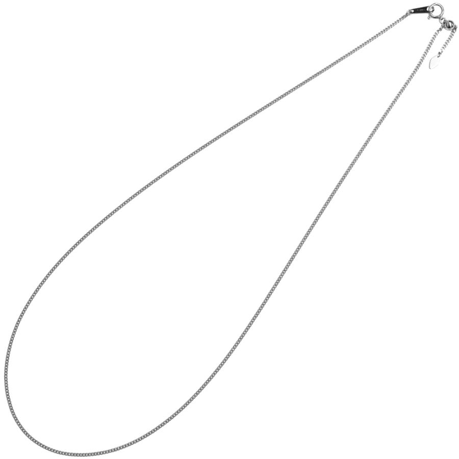 Pt850 2面 喜平14ネックレス 50cm スライドアジャスター付き 喜平ネックレス 1.4mm幅 キヘイ メンズ レディース プラチナ 新品の画像
