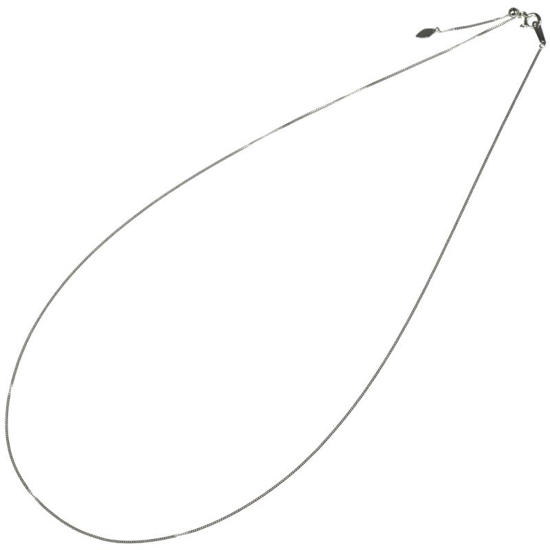 Pt850 2面 喜平7ネックレス 50cm スライドアジャスター付き 喜平ネックレス 0.7mm幅 キヘイ メンズ レディース プラチナ 新品の画像