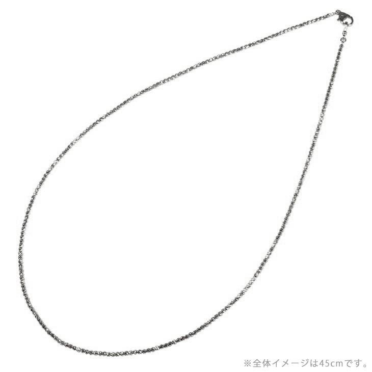 最新 【受注生産】Pt850 2mm幅 50cm ダイヤカットミラーボール20 8g前後 プラチナ ネックレスチェーン 新品 送料無料 ori24 【1747594459】(63250円)