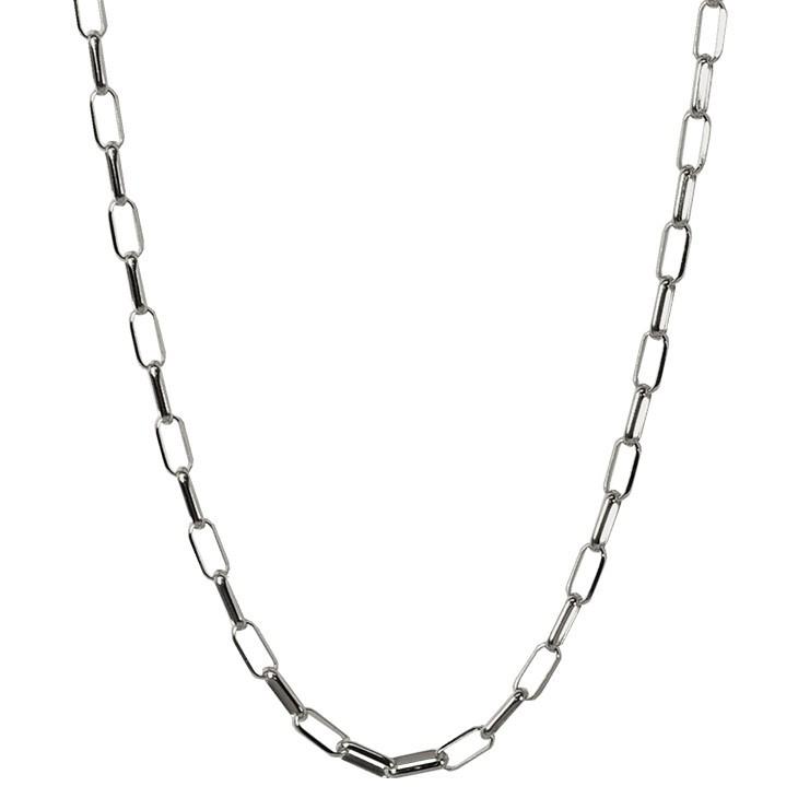 Pt850ネックレス 受注生産】Pt850 2.2mm幅 50cm ミラーノ22 4g前後 プラチナ