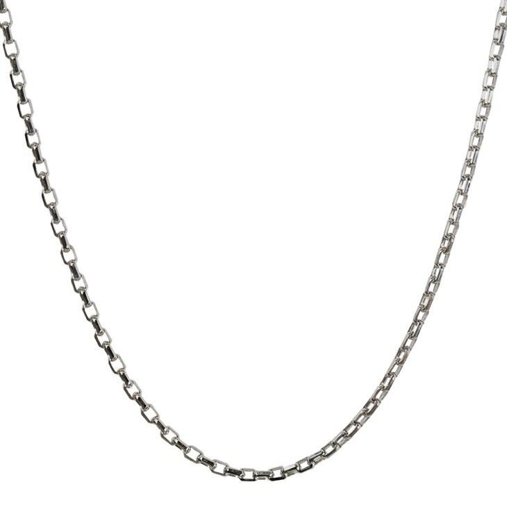 Pt850 1.5mm幅 50cm マーヴェラス15 5g前後 プラチナ ネックレスチェーン ネックレスチェーンのみ 新品 送料無料 ori24の画像