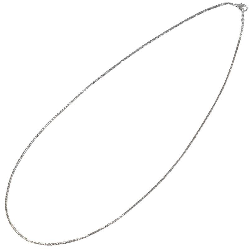 Pt850 1.8mm幅 40cm スネーク18 約6g前後 プラチナ ネックレス