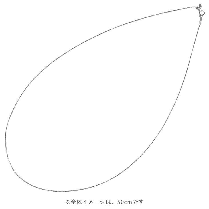 Pt850 0.8mm幅 45cm ベネチアン8 2g前後 プラチナ ネックレスチェーン スライドアジャスター付き 楕円エンド ベネチアンチェーン 新品の画像
