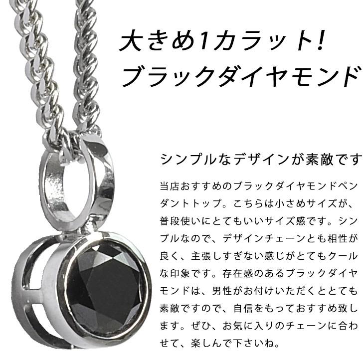 Pt900 1Pブラックダイヤ13 プラチナ ペンダントトップ ブラック